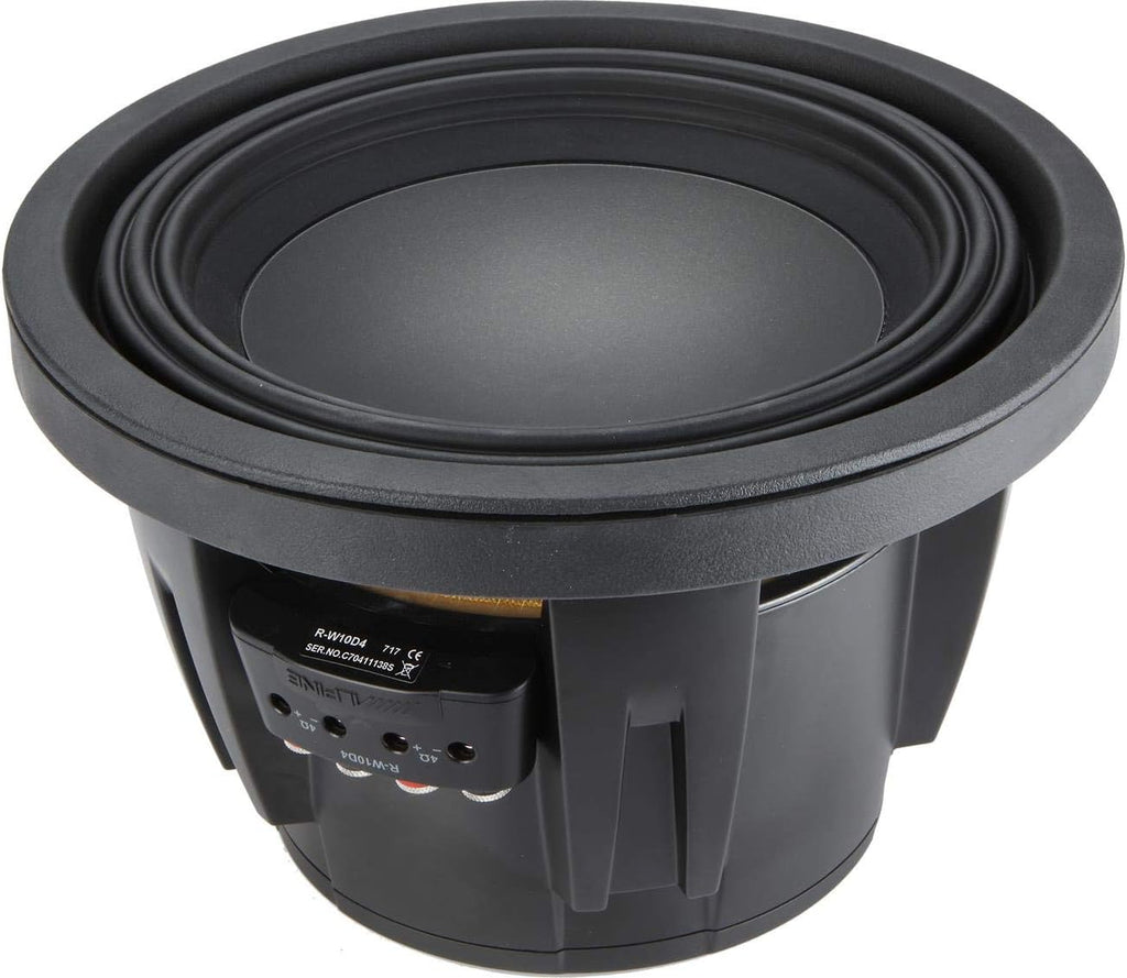 Alpine R-W10D4 Type R Car Audio Subwoofer Custom Sub Box Enclosure Package Z804
