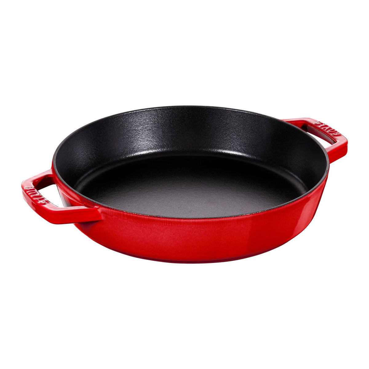 Cherry Cast Iron Double Handle Fry Pan I438