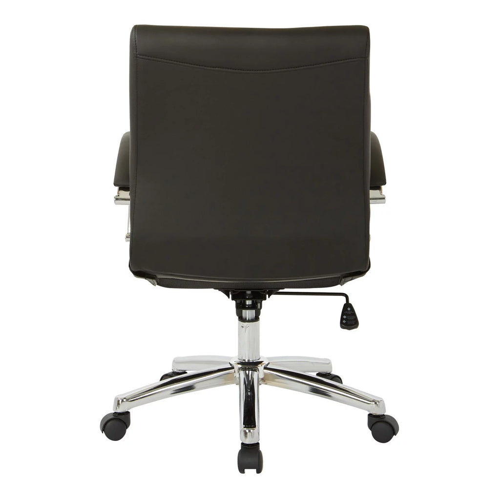 Low Back Executive Office Chair with Chrome Base M258018