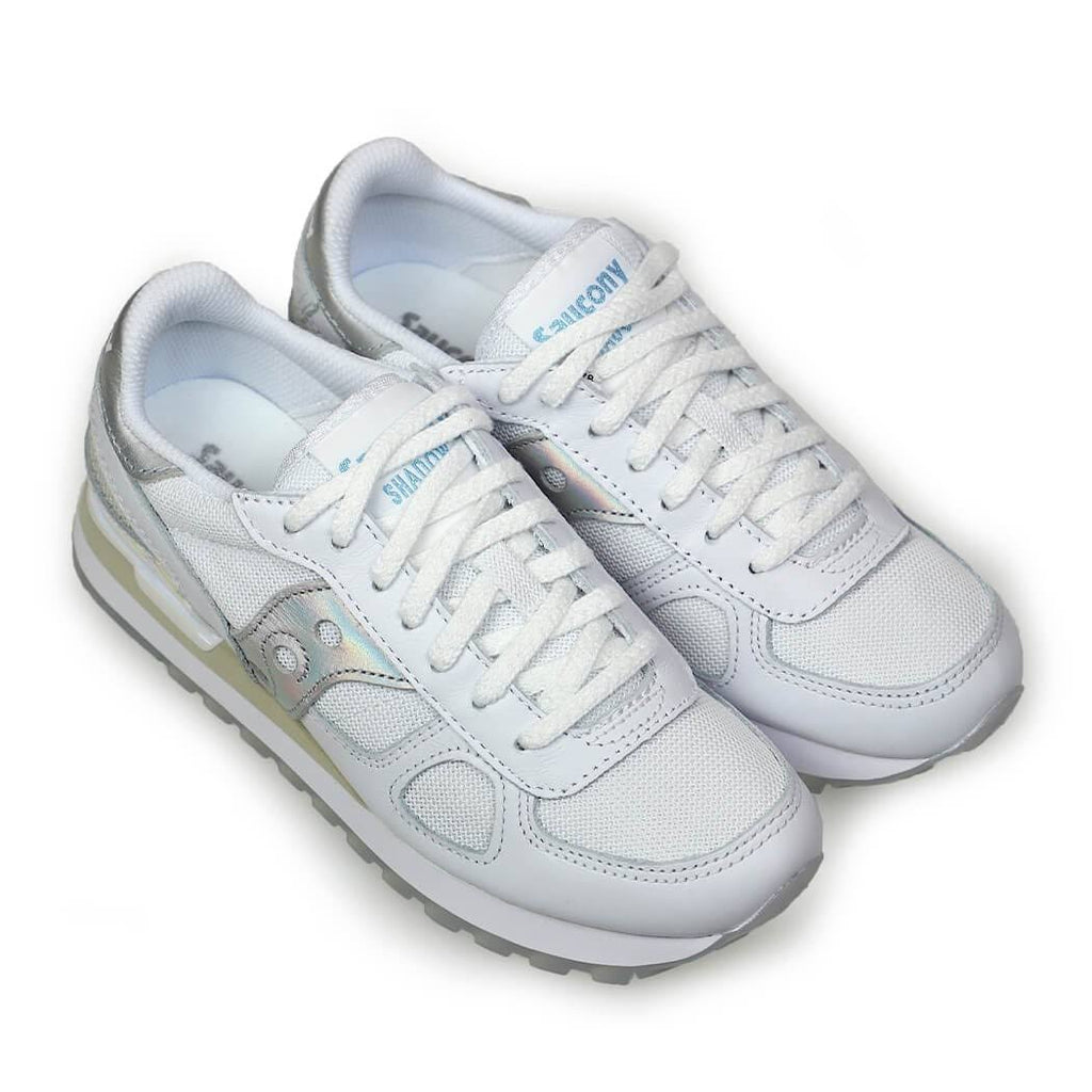White Iridescent Saucony Sneakers K847