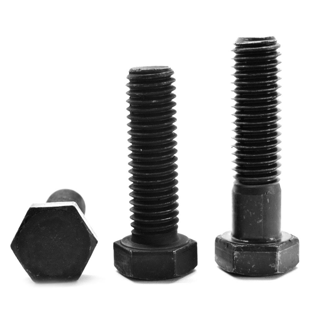 3/8x22-24 x 6x22 Fine Thread Grade 8 Hex Cap Screw Alloy Steel Black Oxide R179737