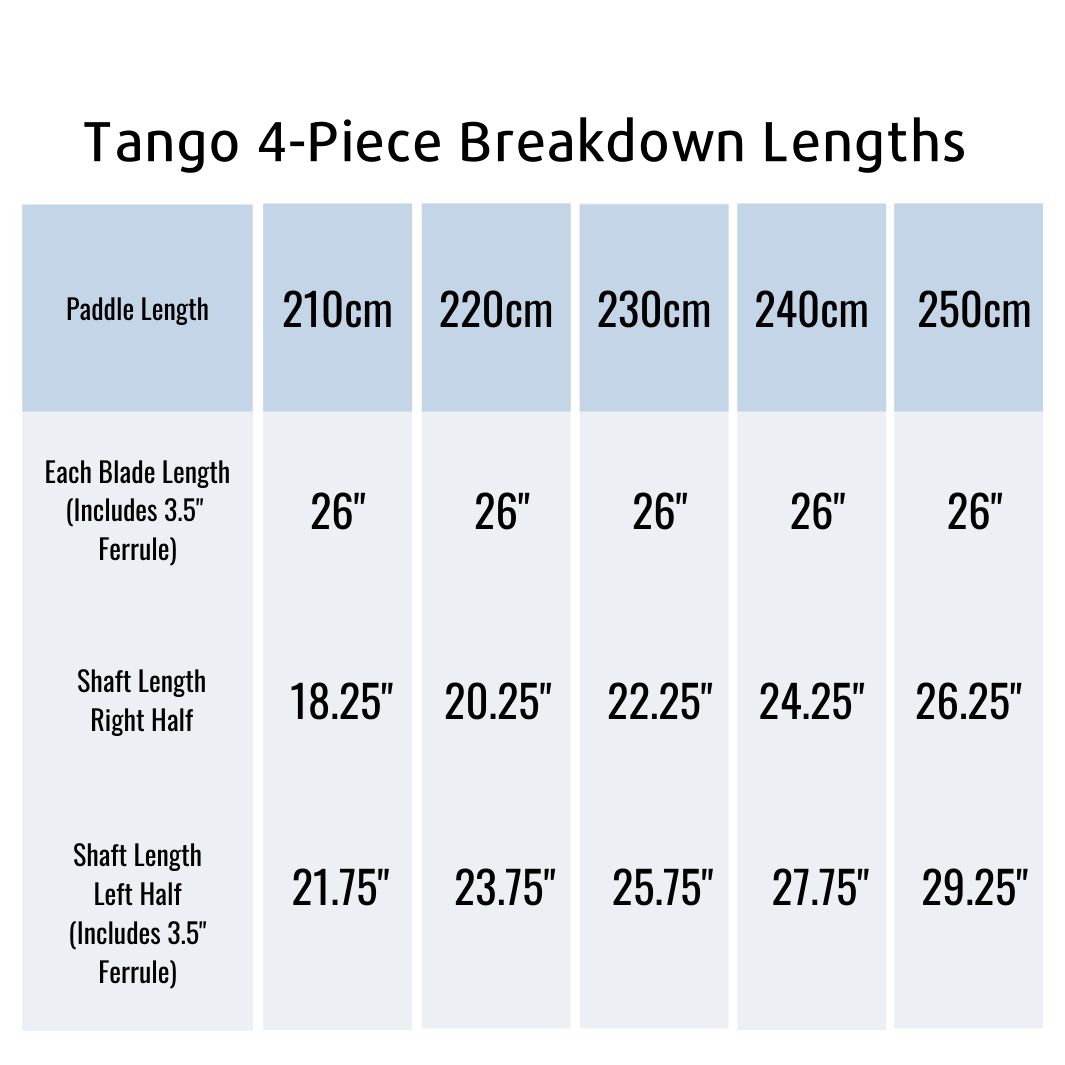 Fiberglass Carbon Kayak Paddle 4pc 215 Black U3509