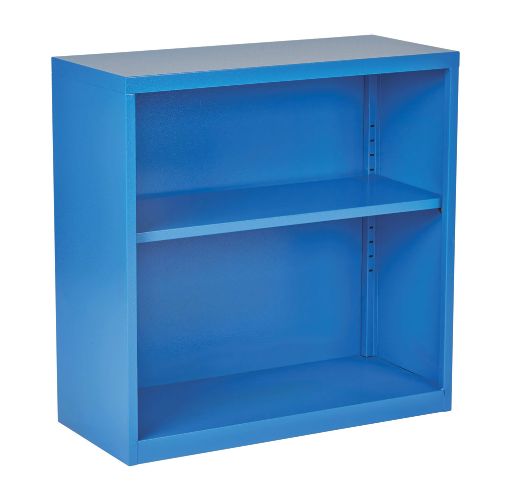 Blue Metal Bookcase A5390