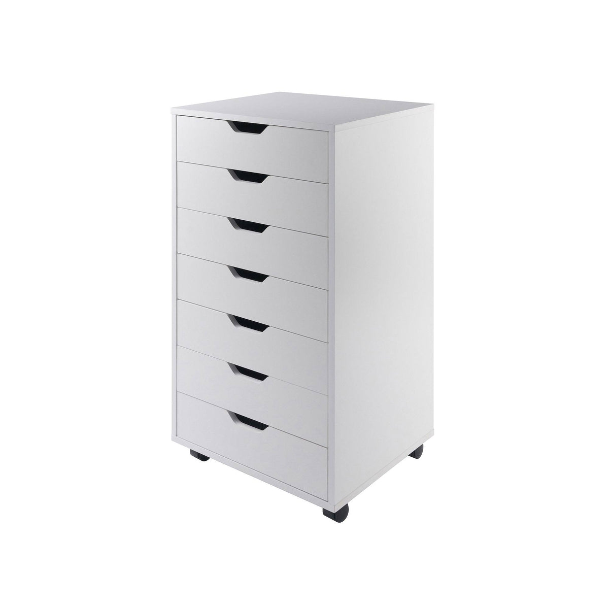 White 7 Drawer Cabinet T15688