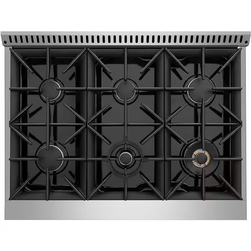 36 in. 5.2 cu. ft. Gas Range with 6-Sealed Burners J77679