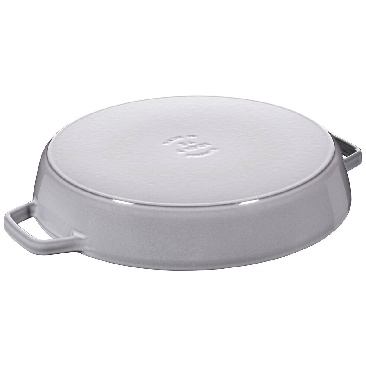 Cherry Cast Iron Double Handle Fry Pan I438