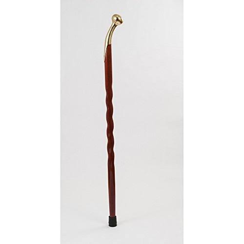 Twisted Padauk Walking Cane O518951