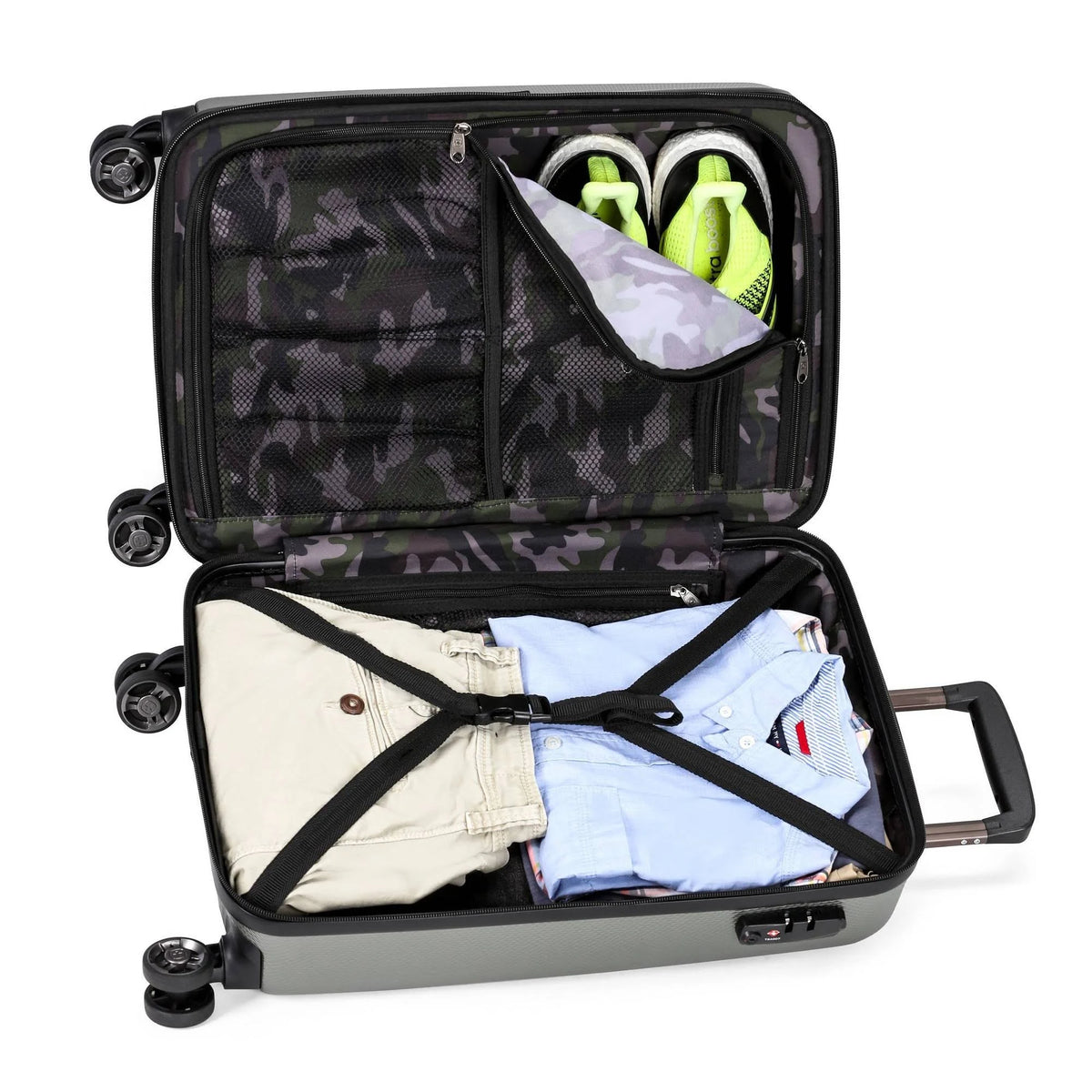 Hardside Carry on Spinner Suitcase Y440