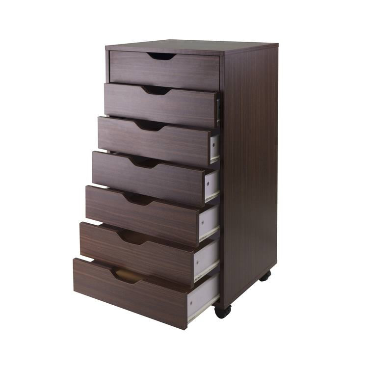 White 7 Drawer Cabinet T15688
