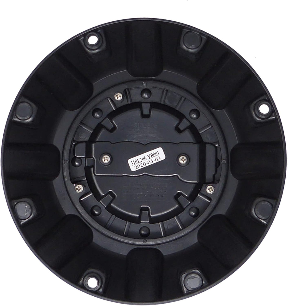 Carbon Black Bolt-On Center Cap Pack of 2 V182634