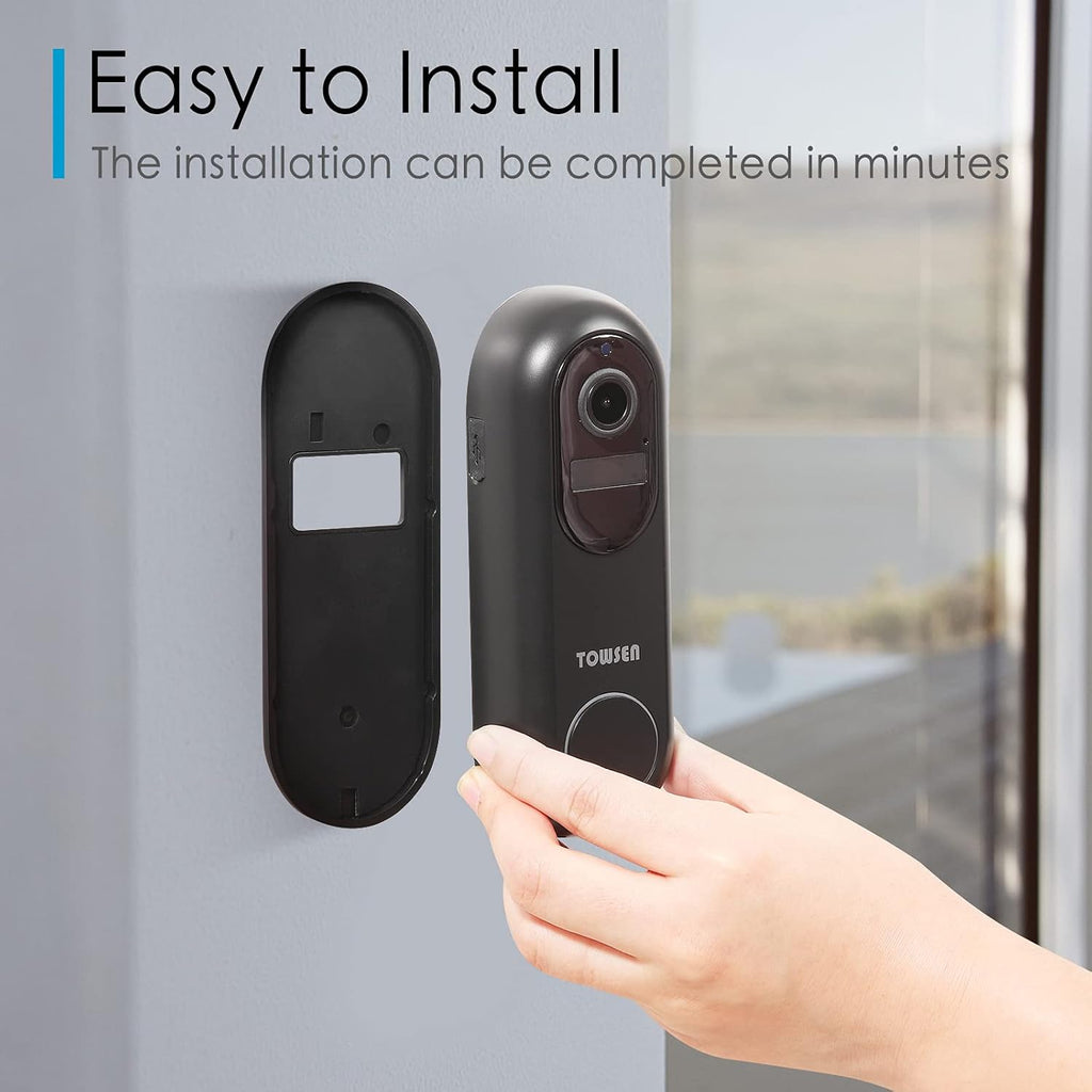 1080P Wireless Video Doorbell Camera with Chime W991851