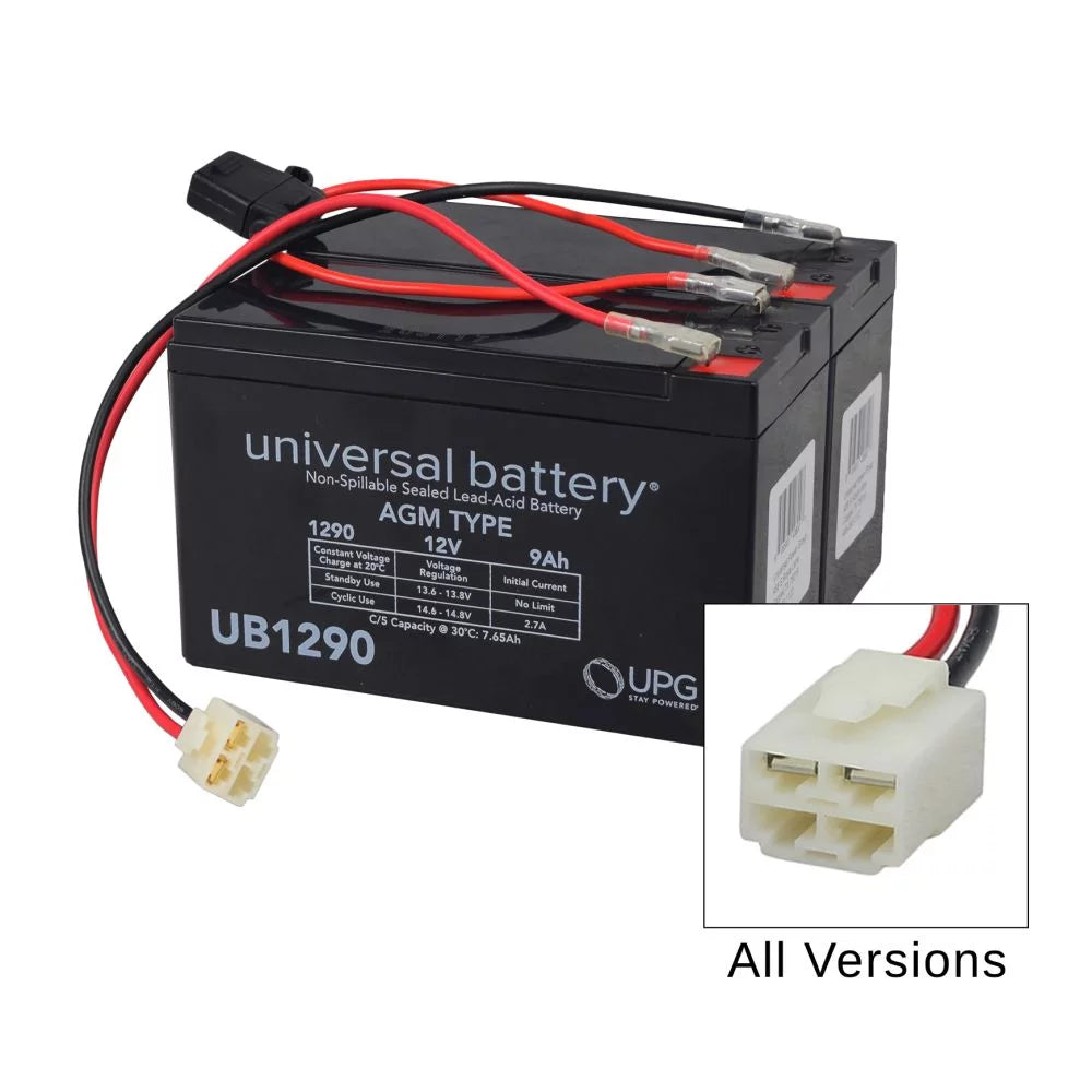 24 Volt 9 Ah Battery Pack with Wiring Harness Y1427