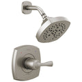 Stainless Steel Finish Shower Only Faucet with Single Lever Handle R513286
