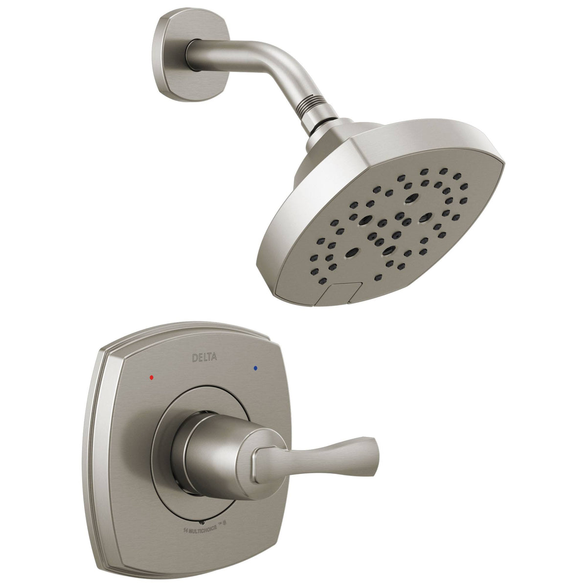 Stainless Steel Finish Shower Only Faucet with Single Lever Handle R513286