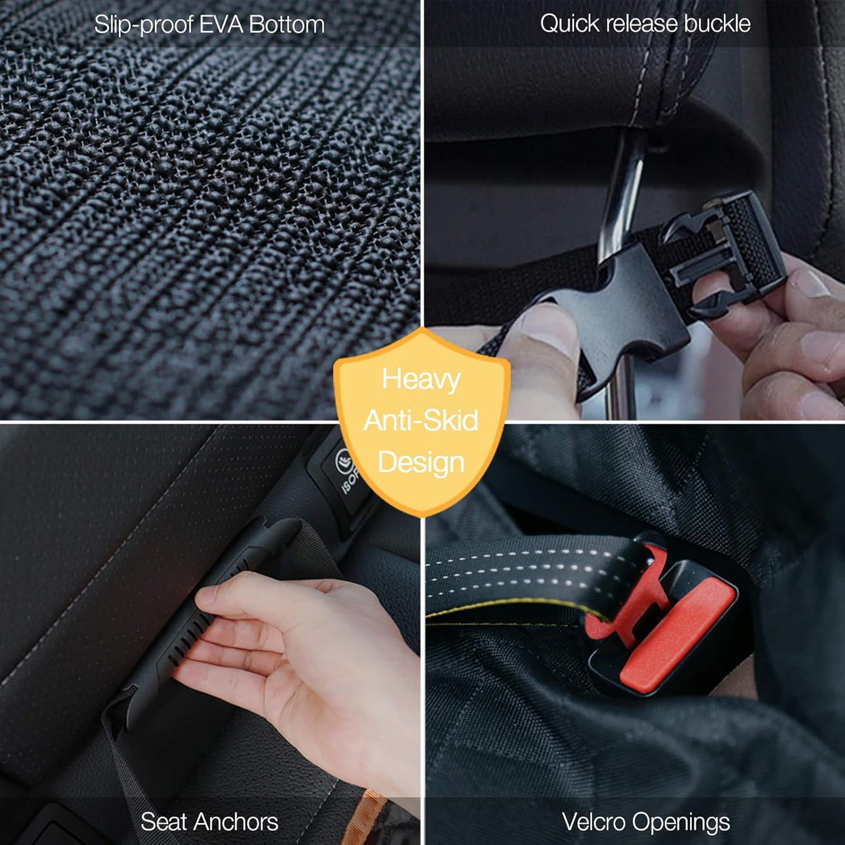 100% Waterproof Dog Car Seat Cover W415572