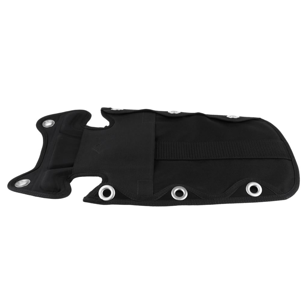 Soft Scuba Diving Back Support Backplate Pad With Storage Pocket D56690