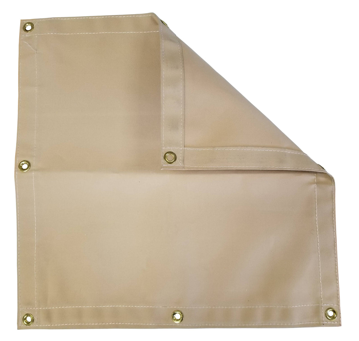 15 x 15 Tan Polyester Canvas Tarp S205650