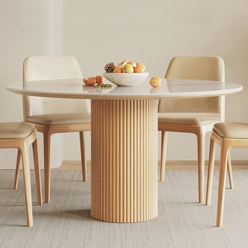 Pine Wood Round Dining Table C81113