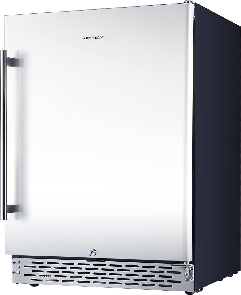 96 Can Compressor Beverage Cooler Stainless Steel Glass Door U5690