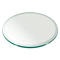 22x22 Round Tempered Glass Table Top Clear S64067