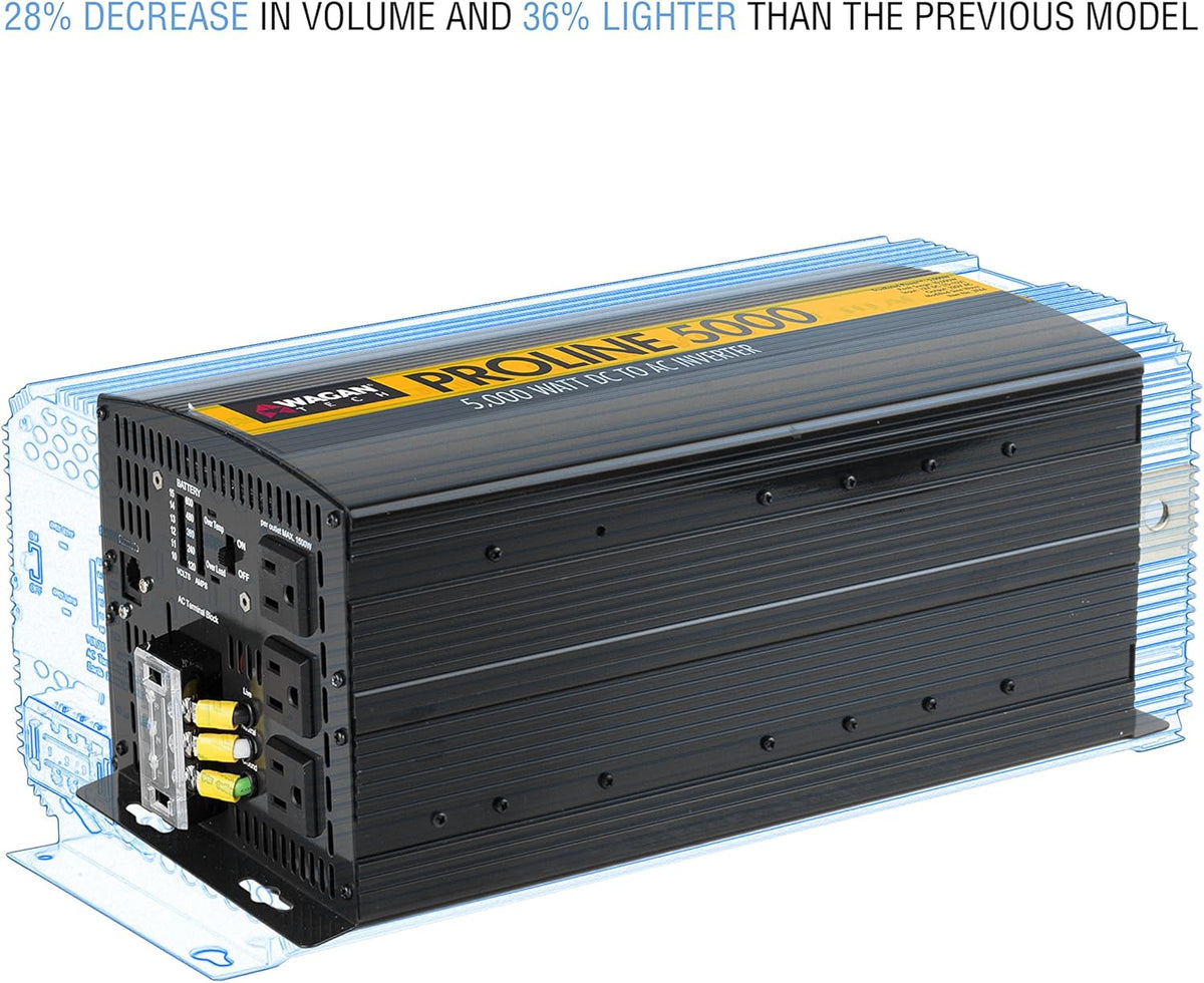 12V 5000 Watt Power Inverter with Remote Control W789