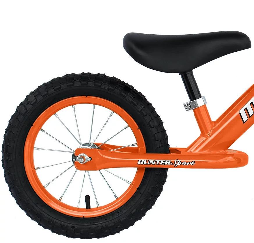 12 No-Pedal Steel Frame Balance Bike with Air Tire F796