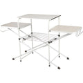 Camp Kitchen Cooking Stand with Three Table Tops W147