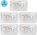 12V LED RV Ceiling Dome Light, Natural White 4000-4500K, Pack of 2 K79303