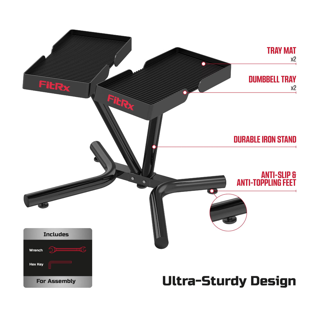 Dumbbell and Kettlebell Weight Rack Stand Y7861