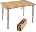 Bamboo Heavy Duty Oversize Portable Folding Table L422