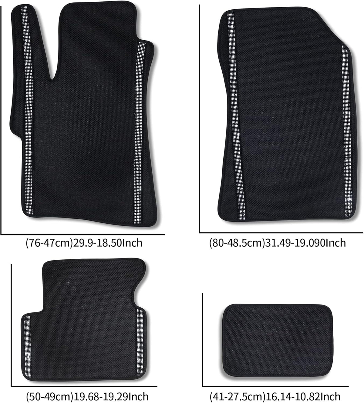 Black Custom Fit Car Floor Mat F544341
