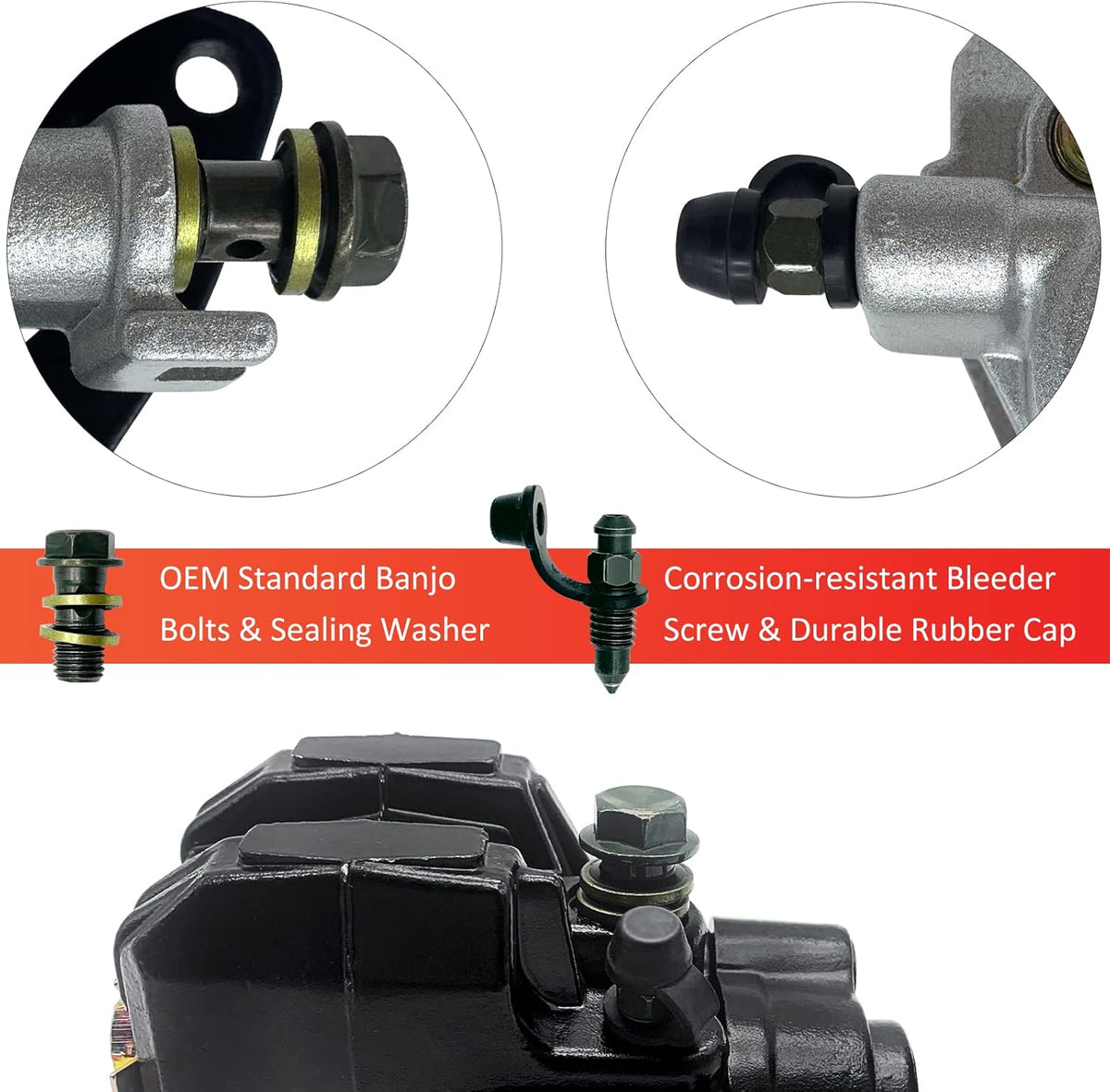 Brake Calipers Pack of 2 Y761190