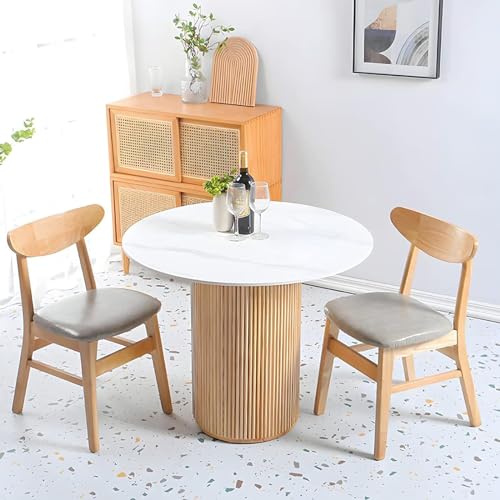 Pine Wood Round Dining Table C81113