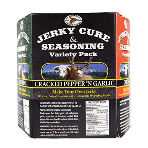VARIETY PACK Jerky Seasoning and Cure Kit P4109