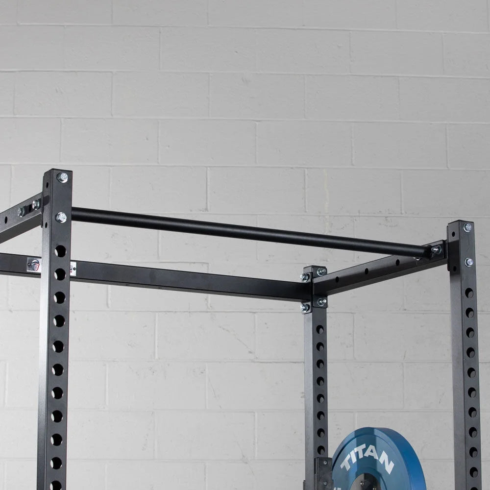 Tall 83" Power Rack with Pull Up Bar, Pin and Pipe Safeties, J-Hooks Z411