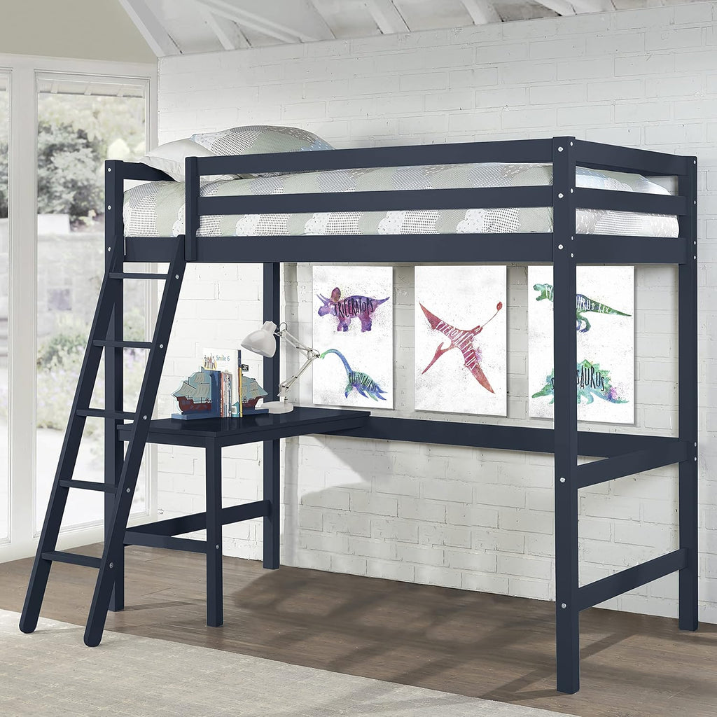 Twin Loft Bed E60707