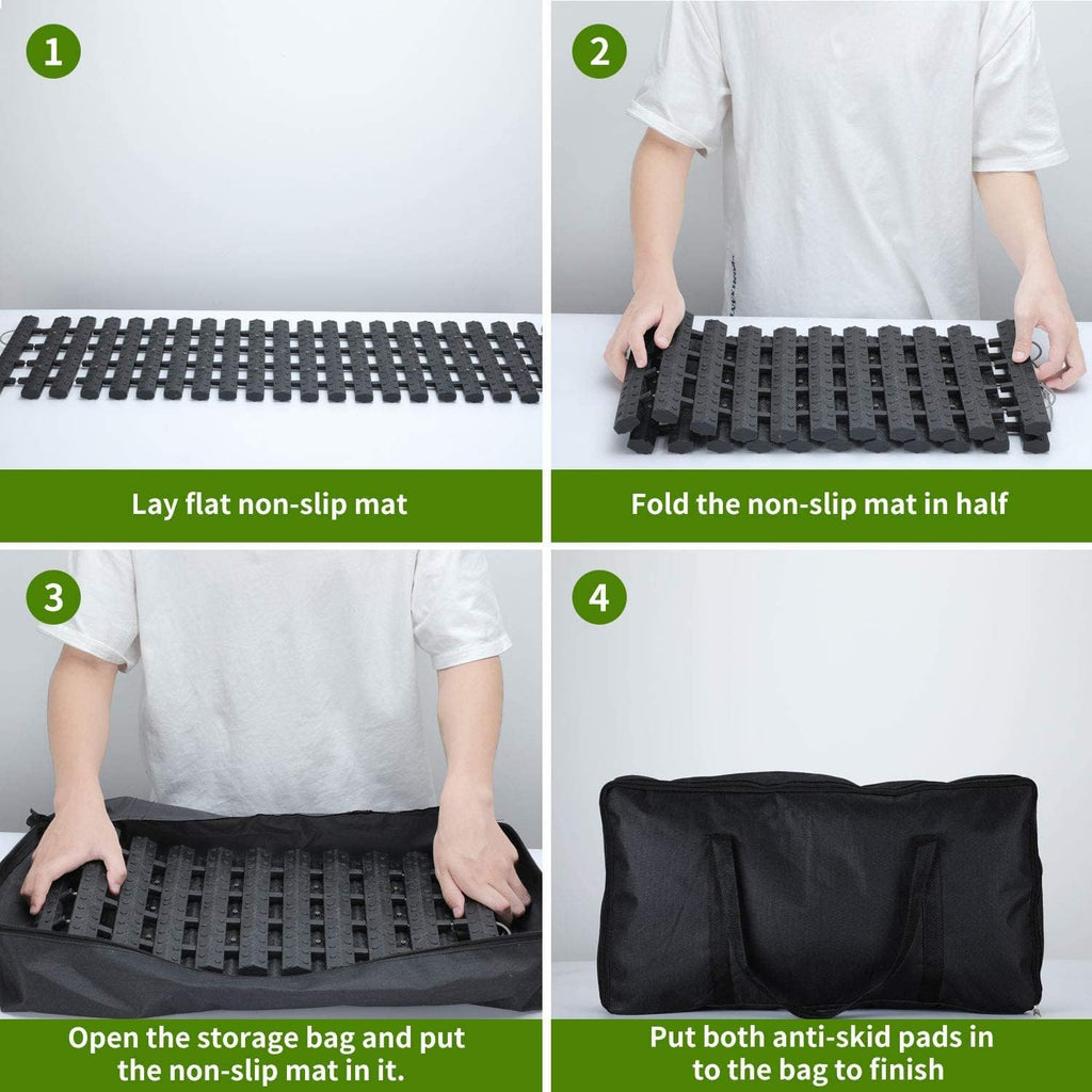 2 pcs Tire Traction Mats O758
