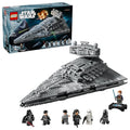 LEGO Star Wars Imperial Star Destroyer Building Toys Set with 6 Minifigure Toys A666