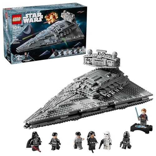 LEGO Star Wars Imperial Star Destroyer Building Toys Set with 6 Minifigure Toys A666