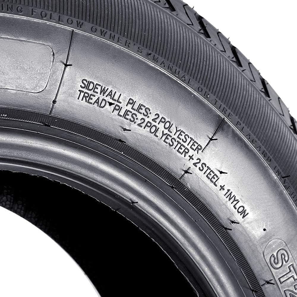 205/75R-15 8 Ply Radial Trailer Tires Set of 3 I689204