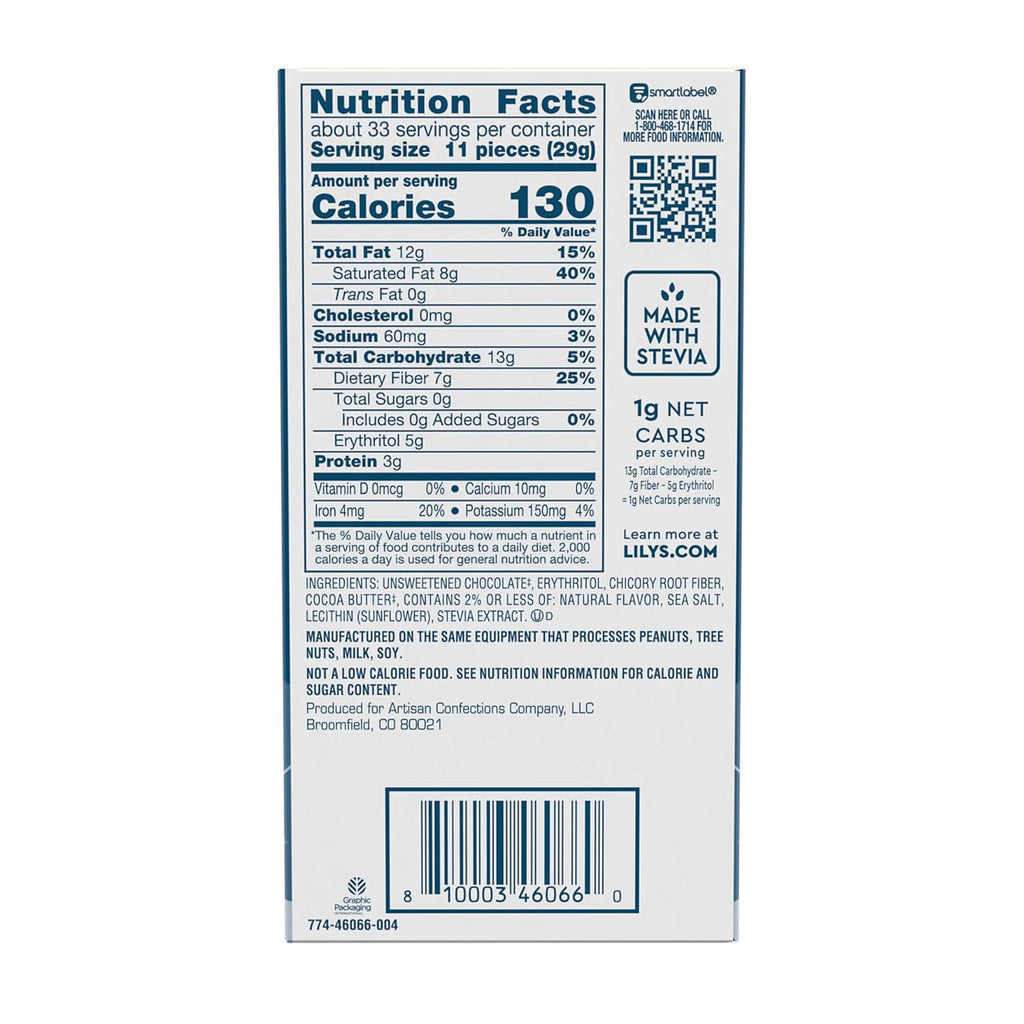 Salted Caramel Extra Dark Chocolate Bars, 2.8 oz (12 Count) S589