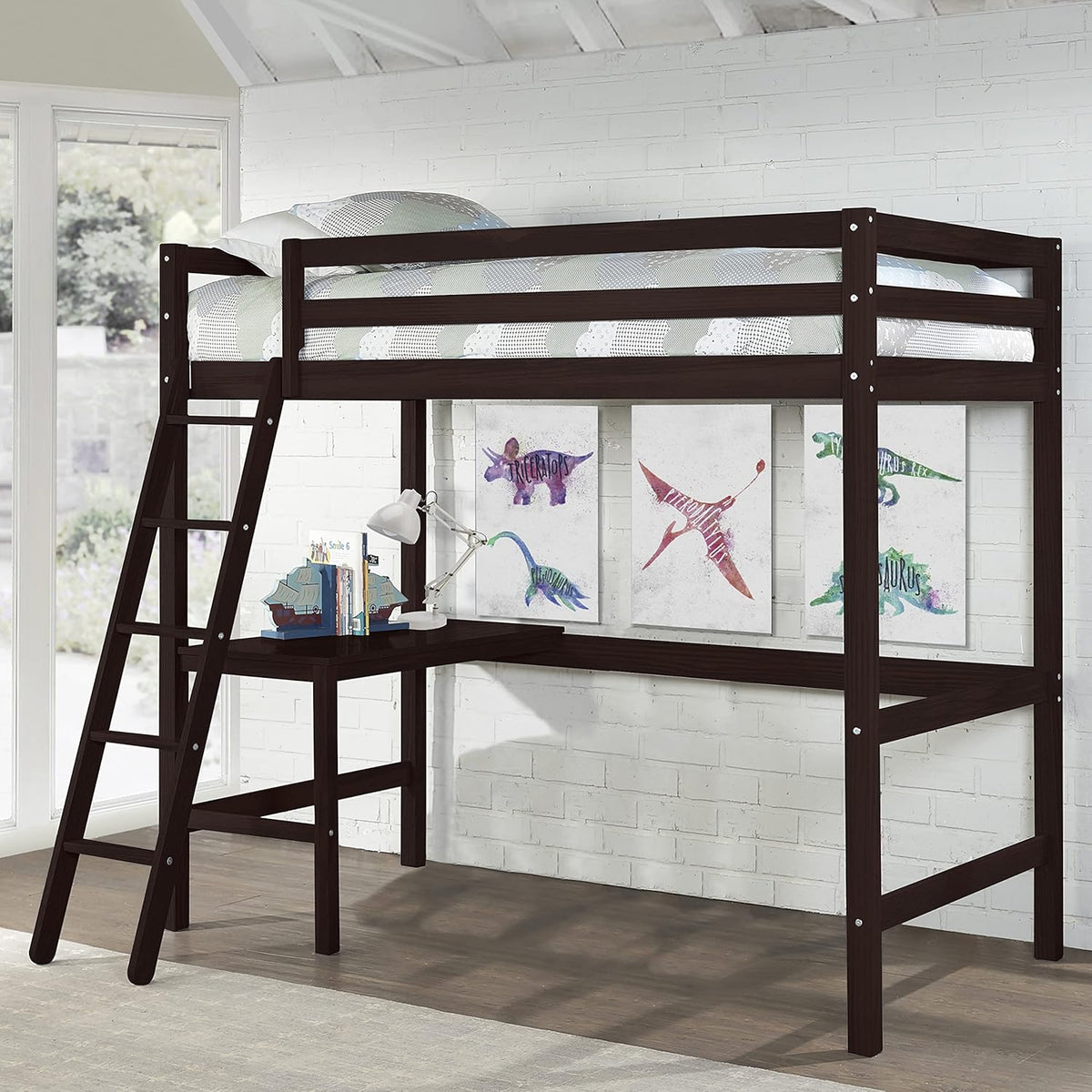 Twin Loft Bed E60707