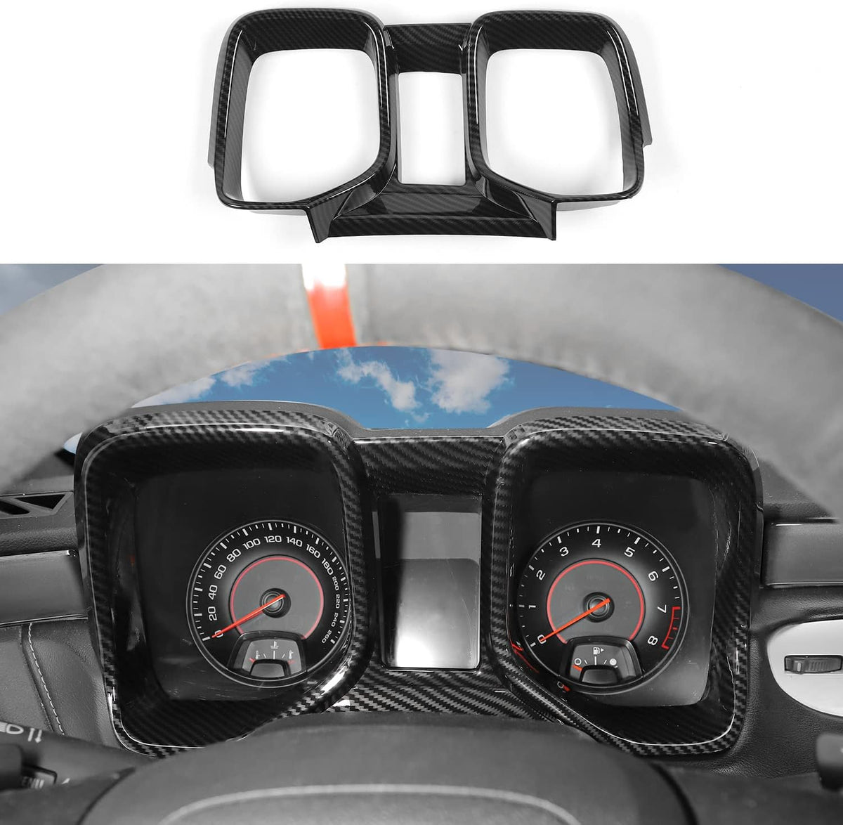 Dashboard Cover Panel Trim (Red) P74541