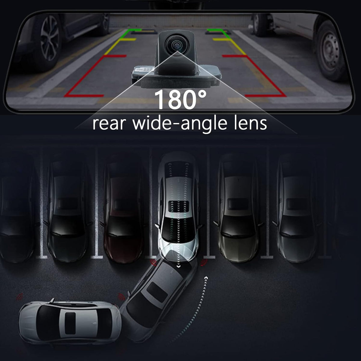 Rear View Back Up Camera Multiangle Views Pack of 2 U599