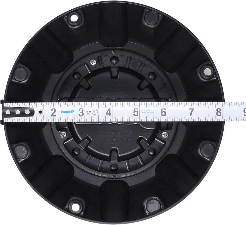 Carbon Black Bolt-On Center Cap Pack of 2 V182634