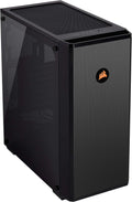 Black Tempered Glass Mid-Tower ATX Gaming Case J101273