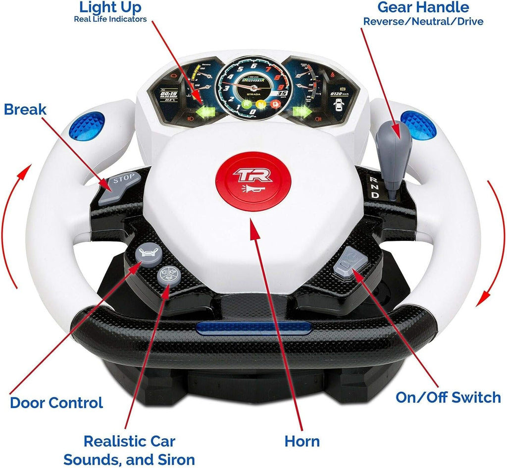Remote Control Police Car 1:12 Scale 2.4Ghz D900585