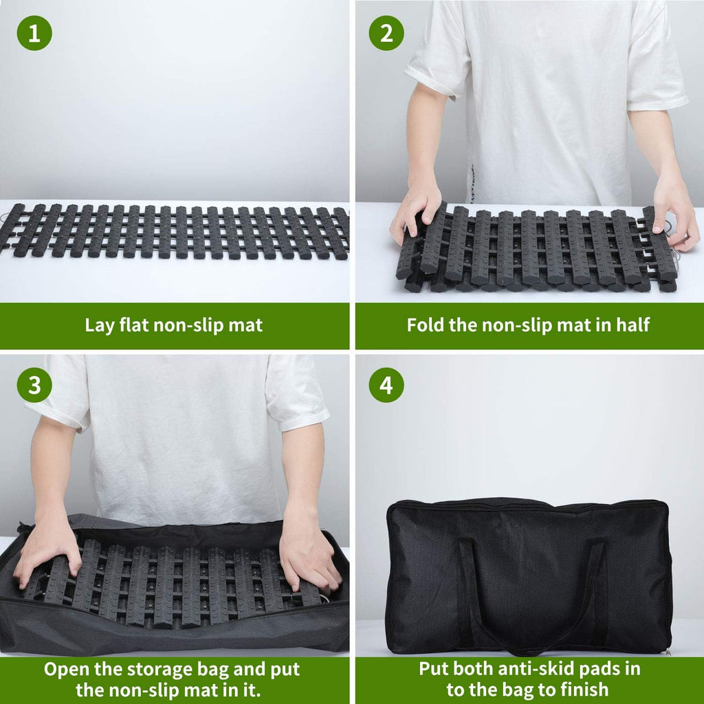 2 pcs Tire Traction Mats O758