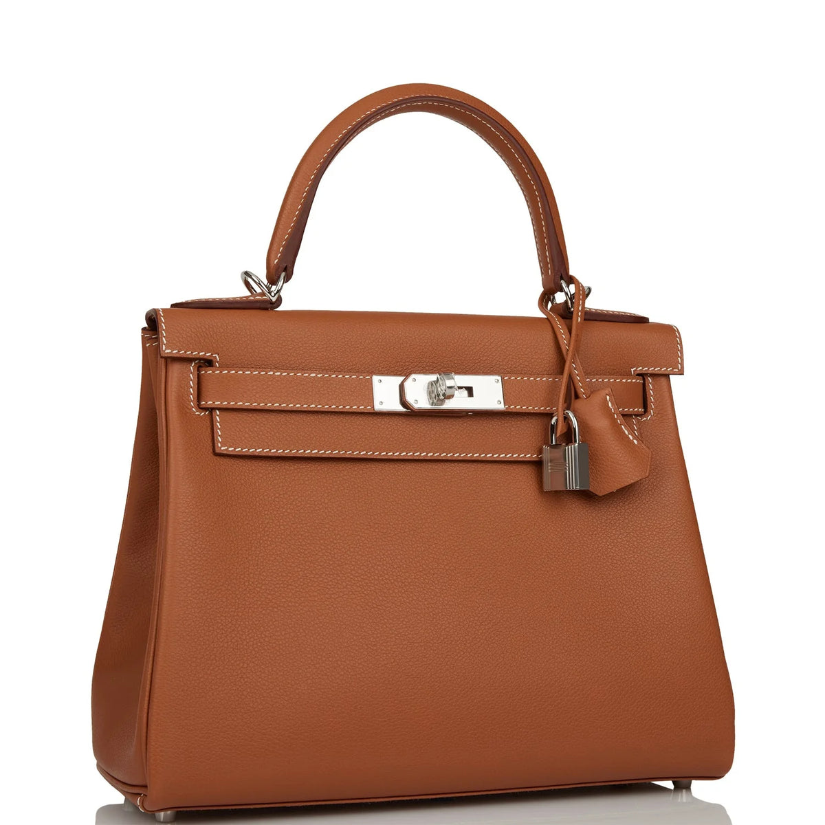 Gold Evercolor Palladium Hardware Kelly Retourne 28 Bag D154
