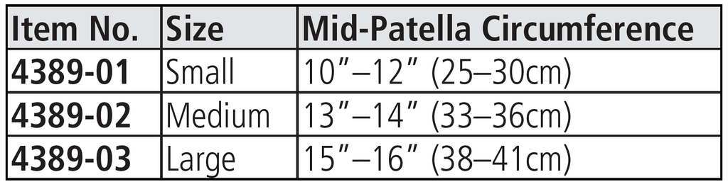 Medium Swedish Knee Cage W764